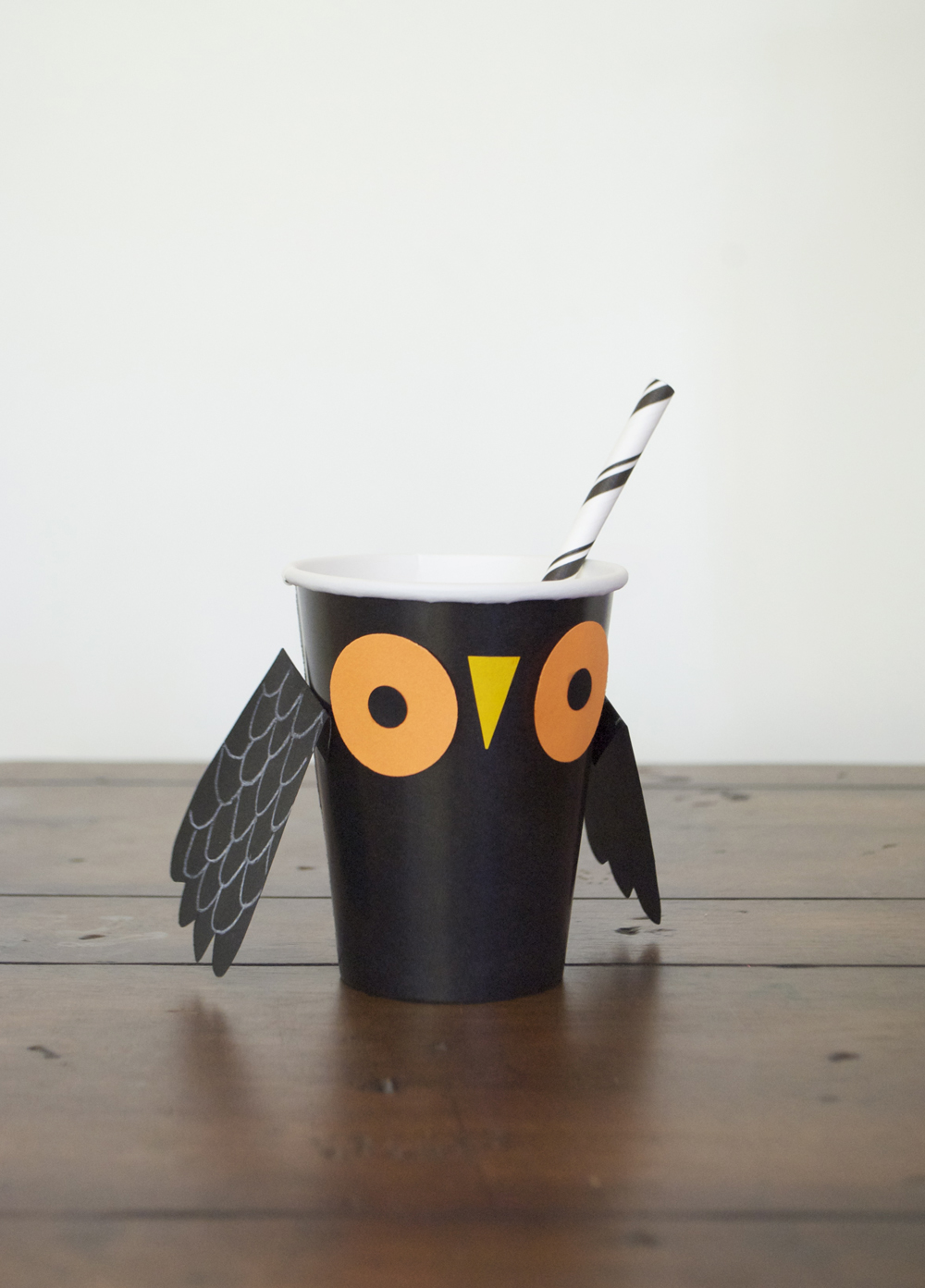Halloween Party Owl Cup | Mer Mag + Astrobright Paper 