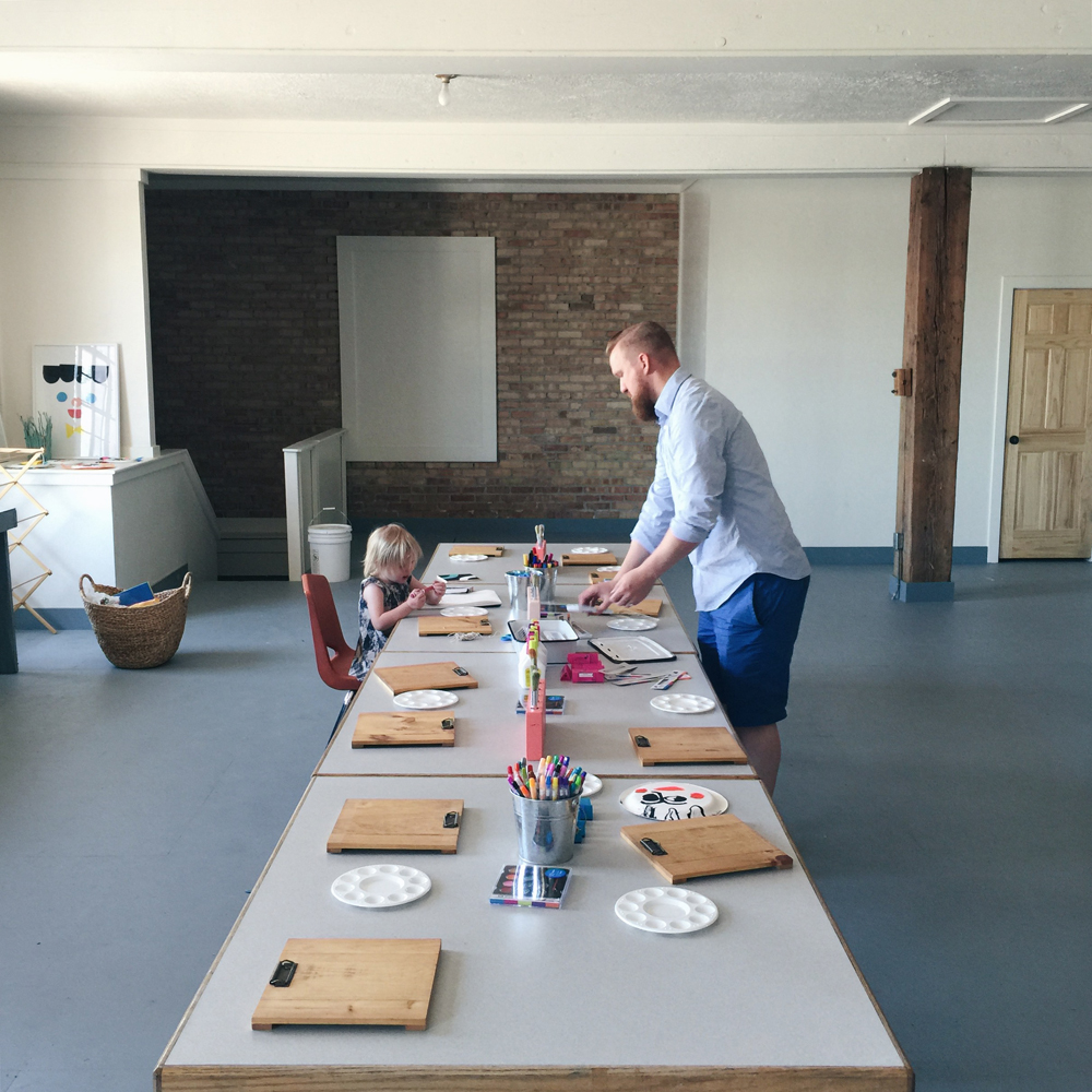 Setting up Kids Craft Camp 