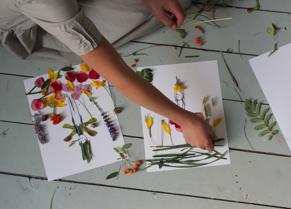 Nature Paper Dolls