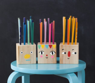 Funny Face Pencil Holders